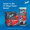 Scott Shop Original Blue Towels (75130), 9.4"x11" Cloth-like Paper Towel