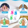 Erinnmy 200PCS Clothes Hanger Connector Hooks,Space Saving Hanger Hooks,Heavy Duty