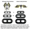 ADOGGYGO Bearded Dragon Lizard Leash Harness - 3 Size Pack