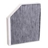 Ridex 424I0040 Cabin Air Filter Dust Filter, Pollen Filter, Microfilter