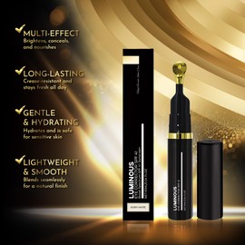 Luminous Eye Corrector Spf 41 - Instantly Brightens Anti-aging Tinted Under Eyes Cream Concealer for Dark Circles Fair Color Mature Skin - Hydrating and Correcting Undereye Circles Product