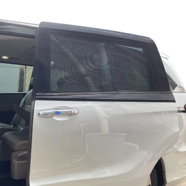 2 Packs Mesh Car Window Screen for MPV Sliding Door,Single Layer Sunshade for Large Square Car Truck Windows