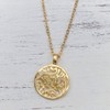 Gold Shema Israel Necklace Pendant 14k Gold Filled chain Jewish
