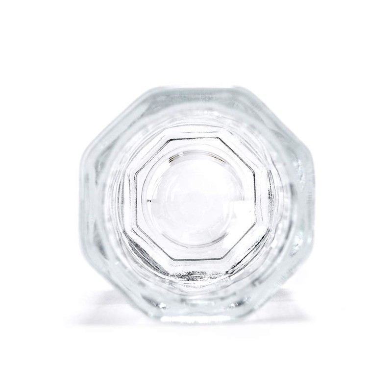 Rolabling Glass Crystal Dappen Dish with Lid for Acrylic Nail
