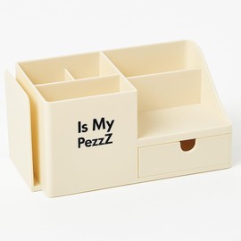 ISMYPEZZZ Multifunctional Desk Organizer with Pencil and Pen Holder, Extendable Desk Organizer with Drawers for Office Supplies