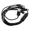 ULTECHNOVO Multi Charging Cable for Car Fast Charging Cord Data