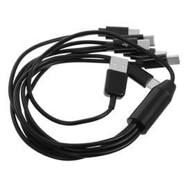 ULTECHNOVO Multi Charging Cable for Car Fast Charging Cord Data to Devices Simultaneously