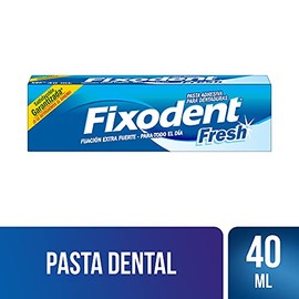 Fixodent Pasta Adhesiva para Dentadura Fresh Fijación Extra Fuerte 40 ml