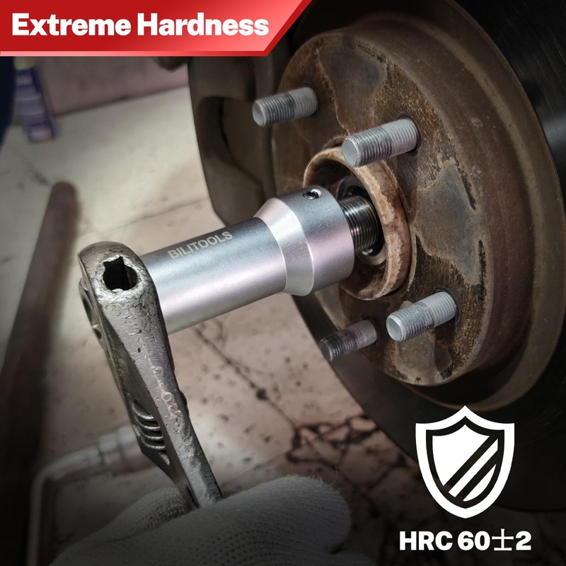 BILITOOLS 10-Piece Axle Spindle Thread Chaser Set, Thread Rethreading Restorer