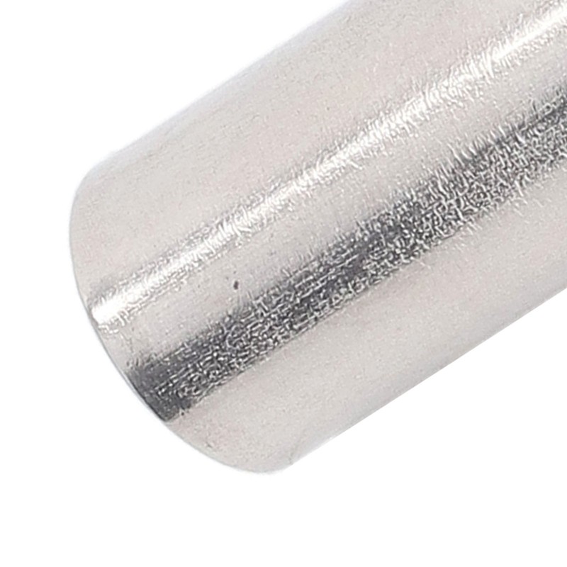 10 Pcs Round Coupling Nut M10x1.5 L35mm Stainless Steel Round