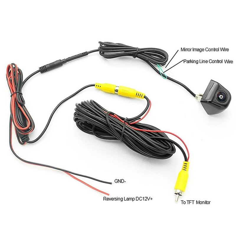 Backup Camera, Waterproof IP68 Backup/Front View Camera, Car Rear View