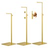 Elitnus Gold Purse Display Stands - 2 Pack Adjustable Height