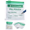 50 x Pill Pouch/Pill Bag with Slider Zip Closure –