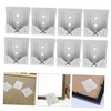 TEHAUX 10pcs Heavy Duty Picture Frame Hangers Versatile Mounting Brackets