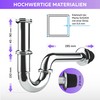 Universal Sink Siphon – Odour Trap Sink Pipe Siphon Stainless