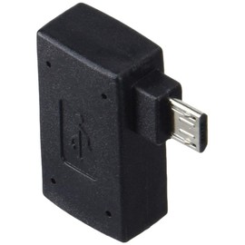 A123 Systems, Inc System-S 54214783 OTG Host Angle Adaptor USB A to Micro USB with Extra Micro USB Connection