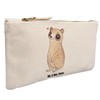Mr. & Mrs. Panda Plumplori Happy Make-Up Bag, White, Hand