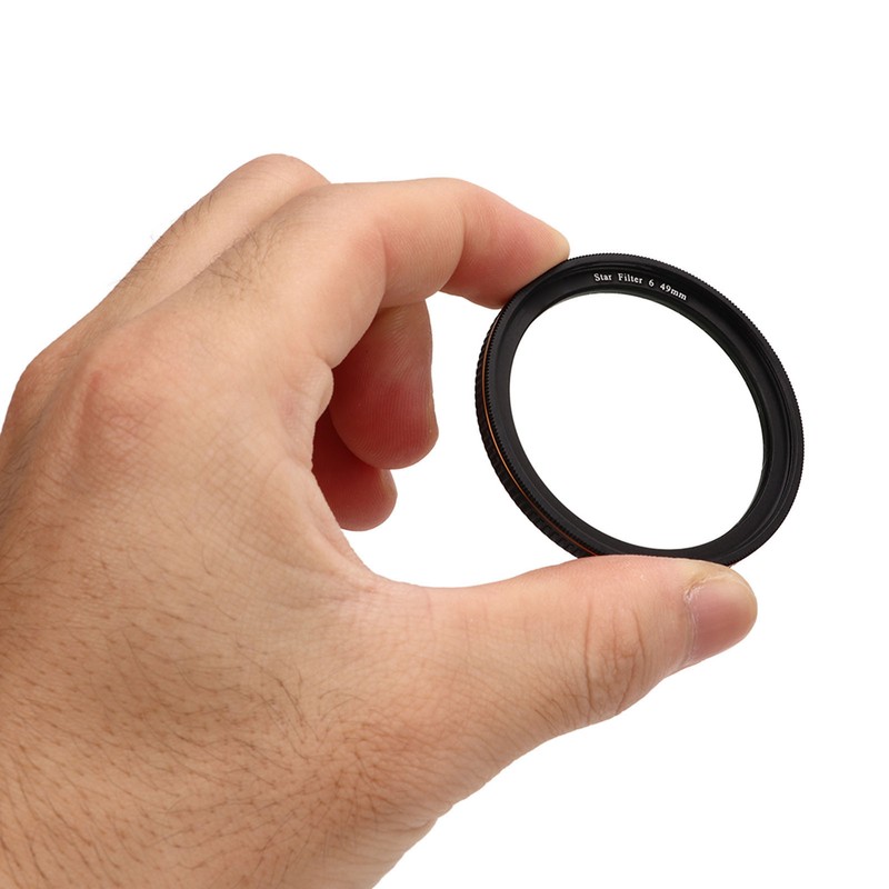 Star Filter 6 Line High Definition Coating Adjustable Cross Screen