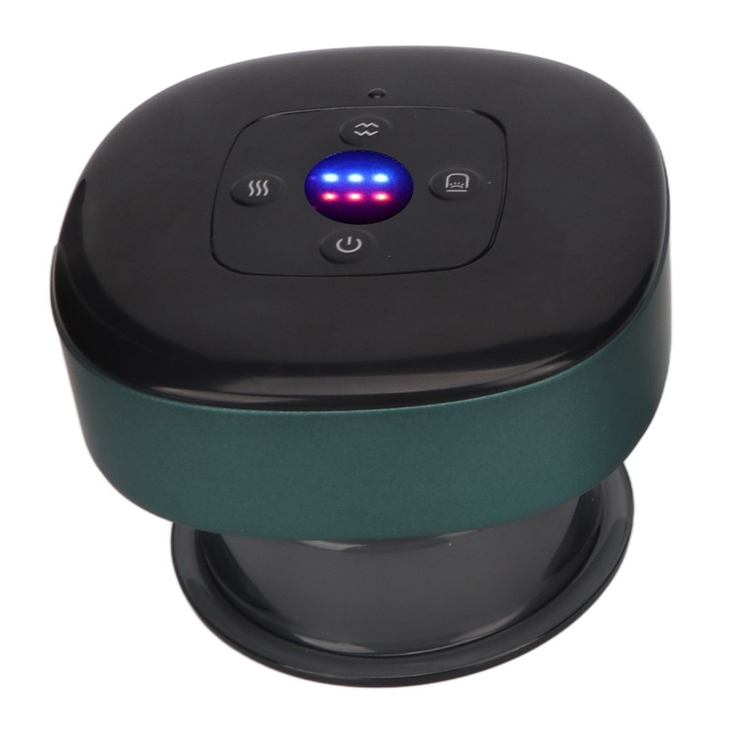 Electric Cupping Massager Machine Smart Heating 6 Levels Suction Rechargeable
