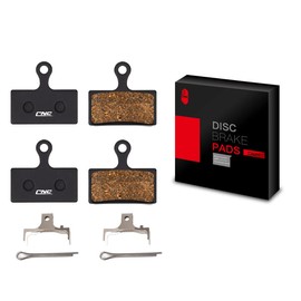 CNC Bicycle Brake Pads for Shimano G01S G02S G03S G02A, 2 Pairs of Resin Brake Pads for Shimano XT XTR SLX Deore, Resin