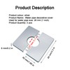 YJFY Pack of 2 Split Wall Flange Rosettes Cover Heating