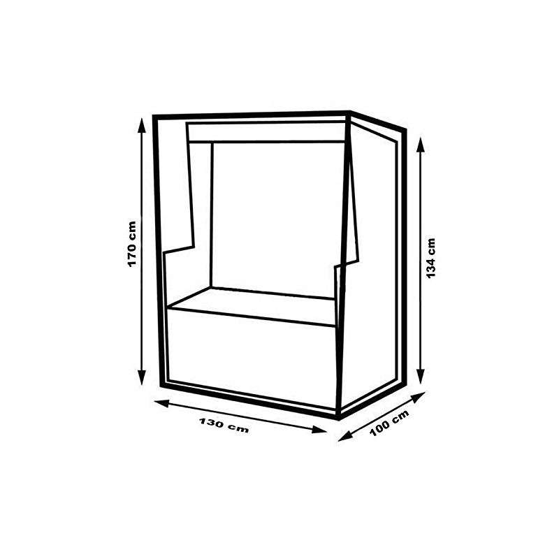 Happy People Cover For Roofed Beach Chairs, 130 x 100