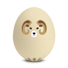 Bighorn Sheep BeepEgg – Egg Timer for Boiling Eggs – Musical Egg Cooker for Soft, Medium, Hard Boiled Eggs – Food Safe – Singing Floating Egg Timer – Egg Cooker for 3 Levels of Doneness - Brainstream