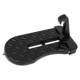 POFET Car Door Climb Hook Foldable Car Door Pedal with Safety Hammer for SUV RV Business Cart