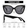 JM Classic Bifocal Reading Glasses Oversized Cateye Stylish Sunglasses Readers