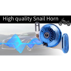 FARBIN Car Horn 3 Variable Sound Customized Electric Horn for Chrome Silver Digital12V