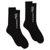 Karl Lagerfeld B.V Men's Socks Multi Pack, black