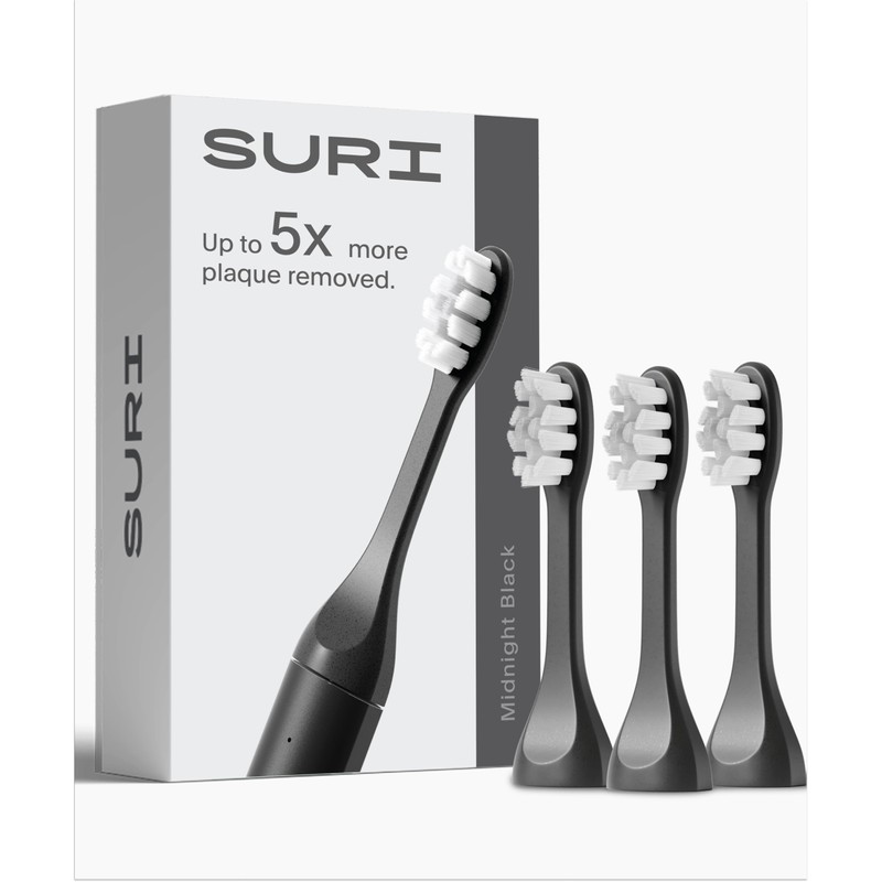 SURI - Cabezales de cepillo para polvo de dientes eléctricos