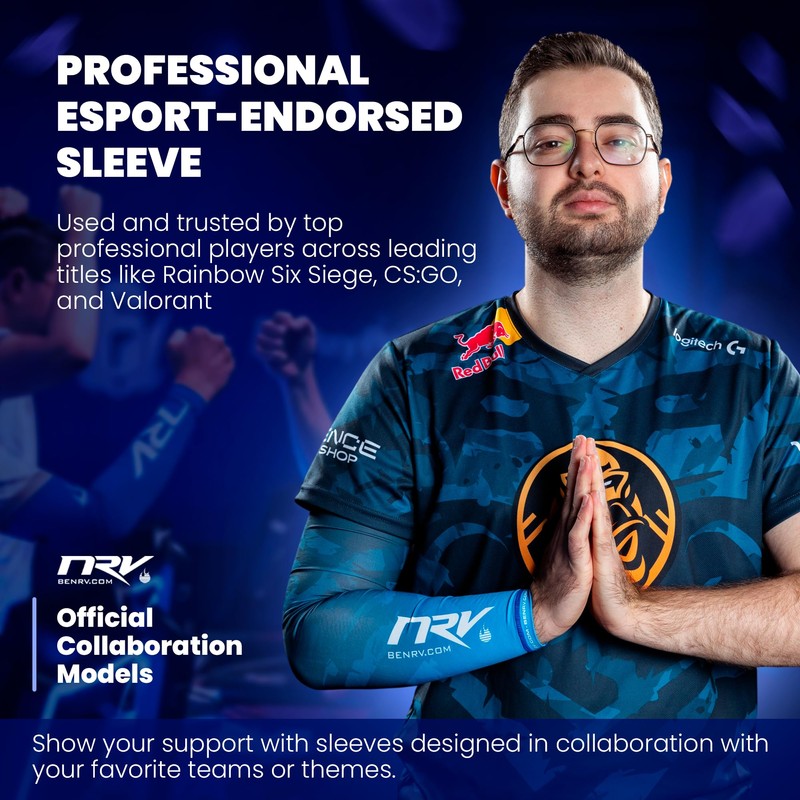 NRV Gaming Compression Sleeve - Edition Dragon - Optimize Your