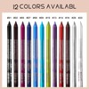 Eyeliner Pencil Set, 12 Color Eye Shadows Pen Eyebrow Pencil