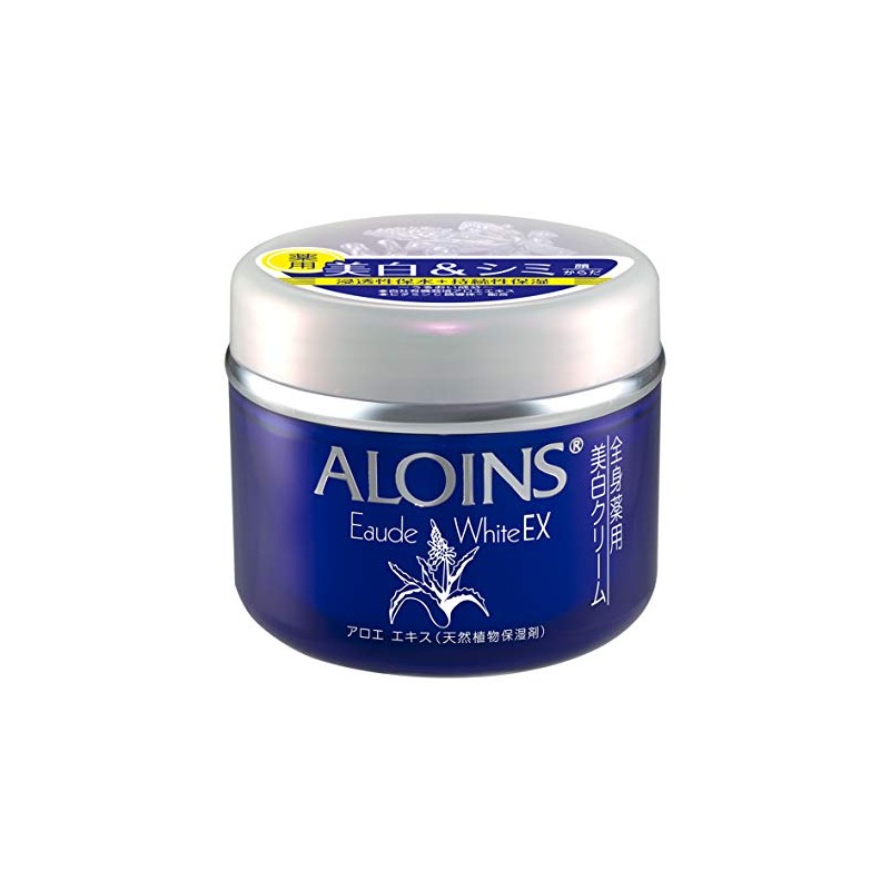 アロインス化粧品 【医薬部外品】オーデクリームホワイトEX ボディクリーム クリアフローラル 180グラム (x 1)