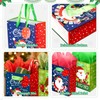 Small Christmas Gift Bags Bulk, 20 Holiday Party Favor Bags
