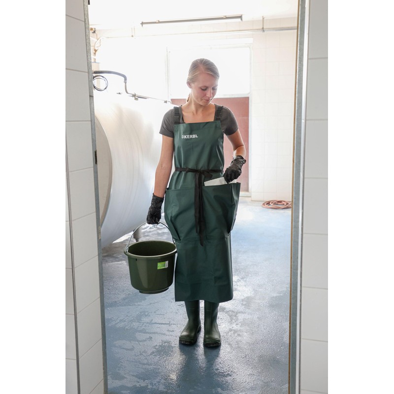 Kerbl Premium Milking Apron Dark Green Size S 110 x