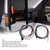 2 Pcs Driver Passenger Side Tow Mirrors Wiring Harness Running