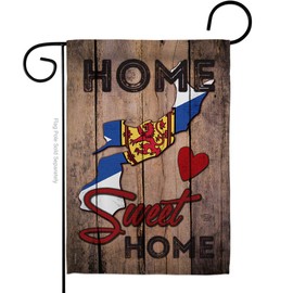 Ornament Collection Canada Provinces Nova Scotia Home Sweet Garden Flag Canadian Territories Region Country Particular Area House Decoration Banner Small Yard Gift Double-Sided, Made in USA