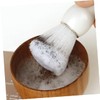 Baluue Barber Brush for Hair Salon 2pcs Men's Shaving Brush