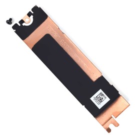 Slot 1 M.2 SSD Hard Drive Heatsink Cover with Thermal for Dell xps 15 9530 9520 9510 9500, Dell xps 15 9530 9520 9510 SSD Heatsink P/N: 0130R6 130R6 06N16 6N16, for SSD-L