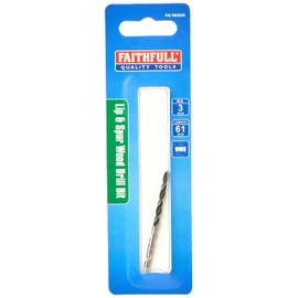 Faithfull Lip & Spur Wood Drillbit 3.0Mm