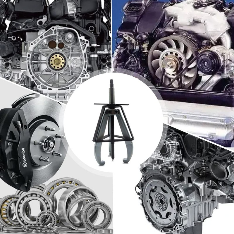 BESTOOL 3 Jaw Gear Puller,10 Ton Pulley Puller Tool, Removal