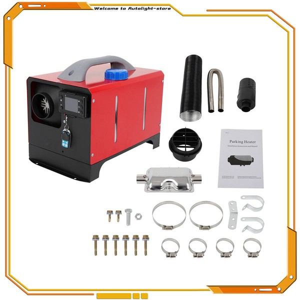 autolight-store All-in-one 12V 8KW Bluetooth App LCD for Car RV