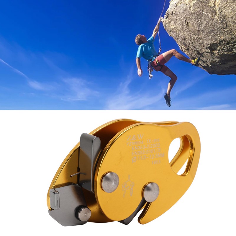 Oval Movable Rope Grab Self Locking Outdoor Climbing Mountaineering Rope