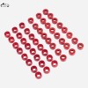 Unbranded Red Engine Bolt Kit For Harley Touring Sportster Trike