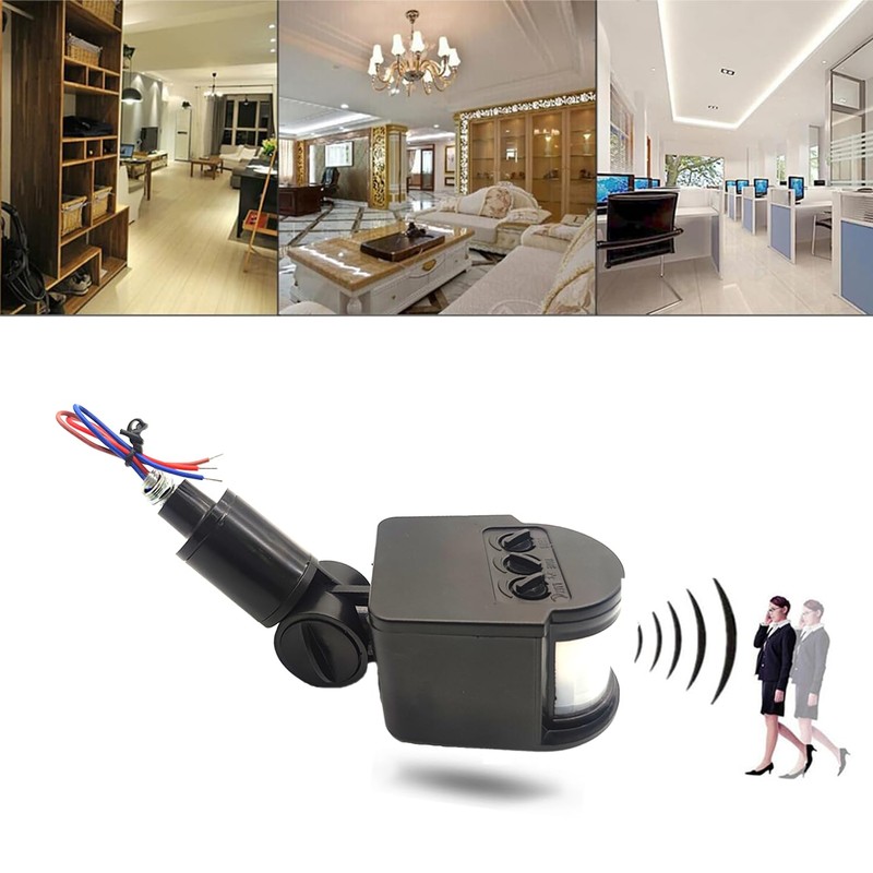BaRiFanNova PIR Motion Detector, Motion Sensor Replacement, AC110-220V, Waterproof Outdoor,Human