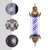 TFCFL 110V Barber Rotating Light,Barber Pole Retro Style Light,Hair Barber