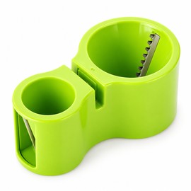 Handheld Vegetable Spiralizer for Carrots & Produce – Dual-Opening Julienne Slicer for Everyday Kitchen Meal Prep
