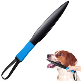 Lenwen Dog Break Stick Pet Dog Bite Training Stick Pet Chew Toys for Small Medium Pet Supplies, 13.6 x 2 x 0.6 Inch(Blue)